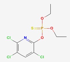 diethoxy-sulfanylidene-(3,5,6-trichloropyridin-2-yl)oxy-phosphorane